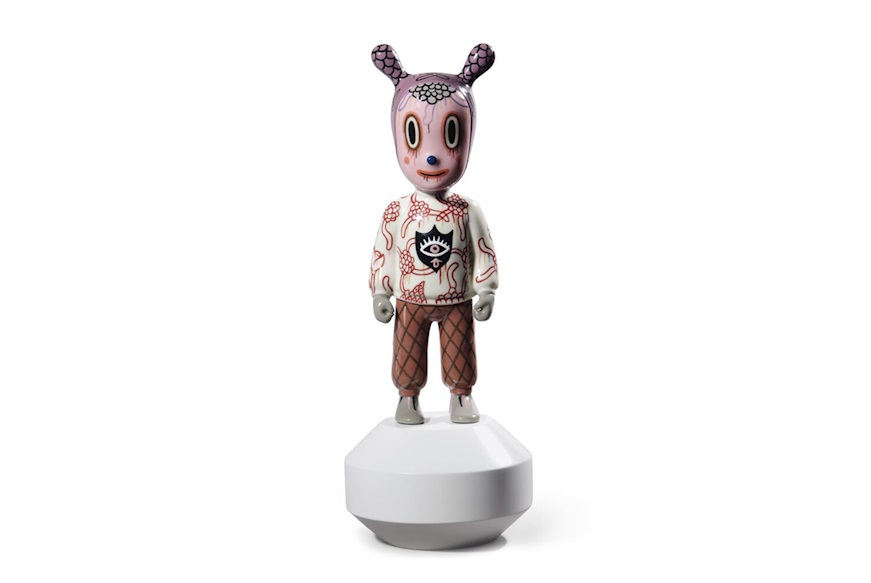 The Guest porcelain by Gary Baseman in numbered edition Lladro'
