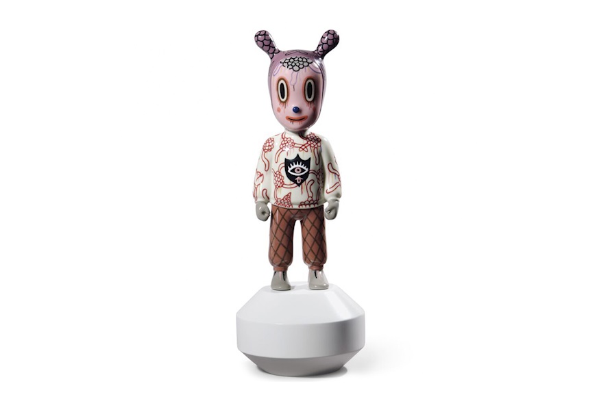 The Guest porcellana by Gary Baseman in edizione numerata Lladro'