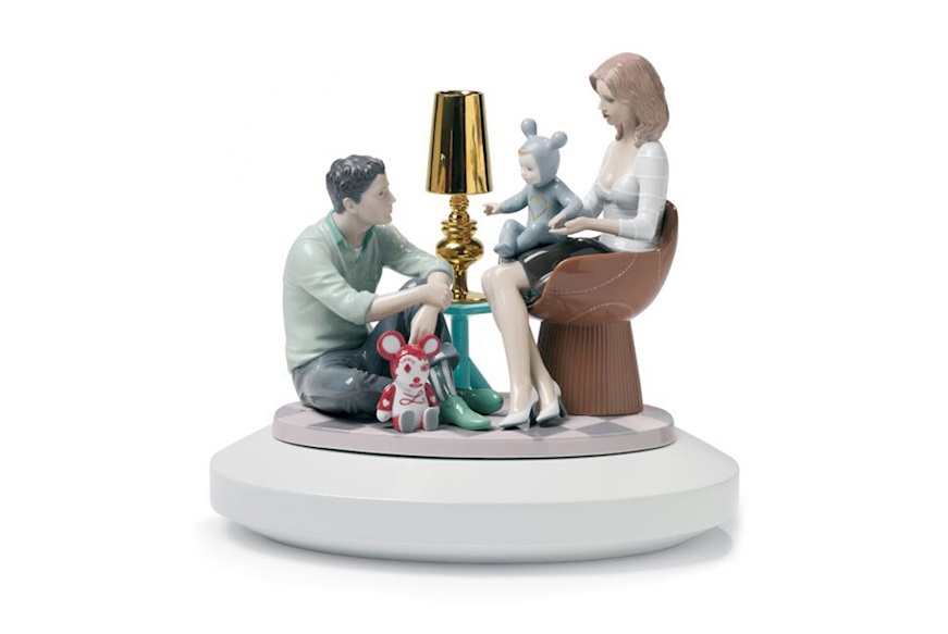 The Family Portrait porcelain by Jaime Hayon Lladro'