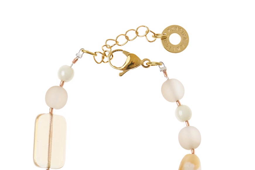 Bracelet Accademia in Pink glass Antica Murrina