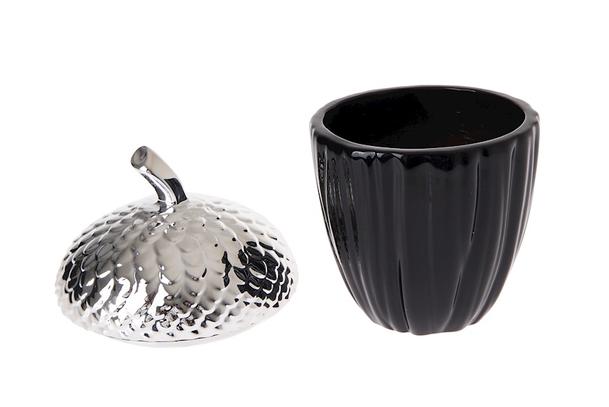 Acorn box black and silver Selezione Zanolli