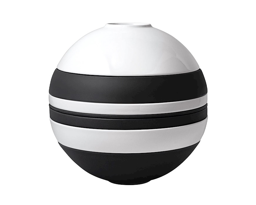 Iconic La Boule porcellana Bianco e Nero 7 pezzi Villeroy & Boch