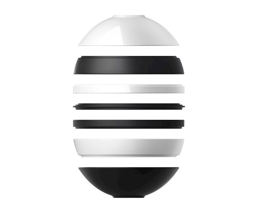 Iconic La Boule porcellana Bianco e Nero 7 pezzi Villeroy & Boch