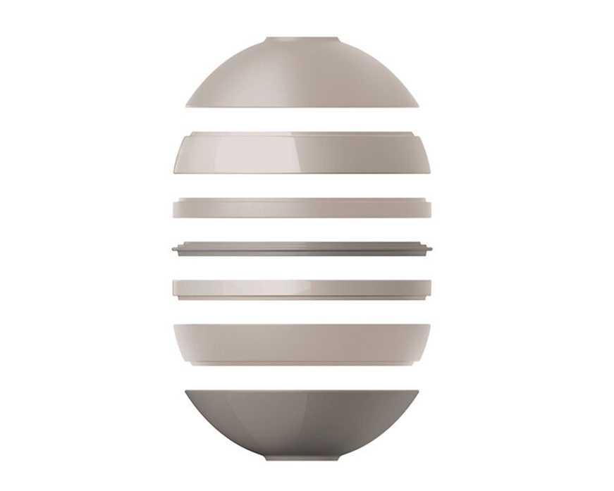 Iconic La Boule porcellana Pure Beige 7 pezzi Villeroy & Boch