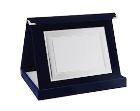 Targa 16 x 12 con astuccio in velluto Selezione Zanolli