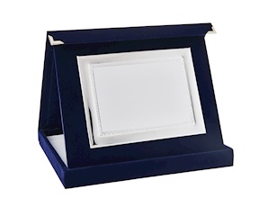 Targa 16 x 12 con astuccio in velluto Selezione Zanolli