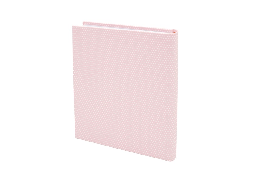 Album Orsetto argento pvd con cornice portafoto rosa Selezione Zanolli