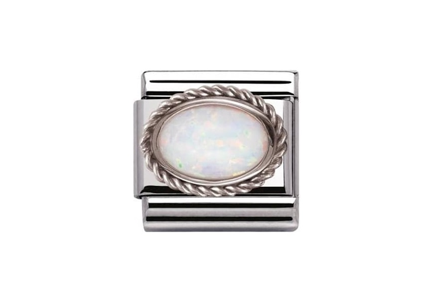 White Opal Composable steel and silver Nomination