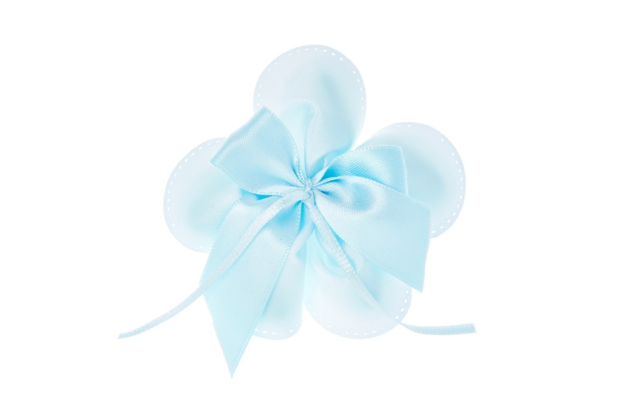 Sugared Almonds Petals blue with blue bow Selezione Zanolli