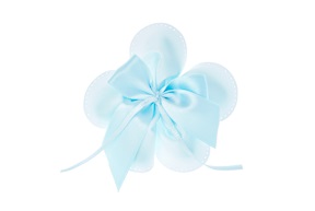Sugared Almonds Petals blue with blue bow Selezione Zanolli