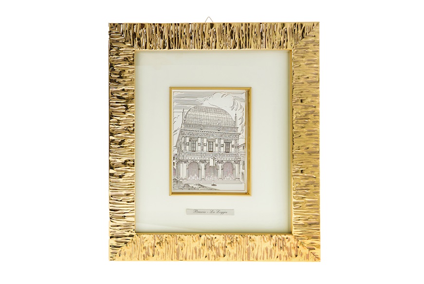 Quadro Loggia di Brescia argento Selezione Zanolli