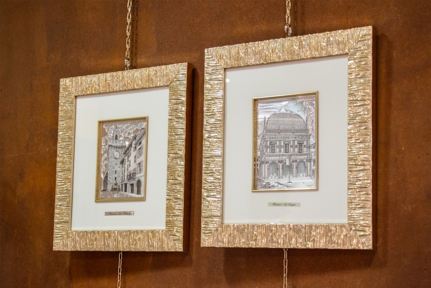 Quadro Loggia di Brescia argento Selezione Zanolli