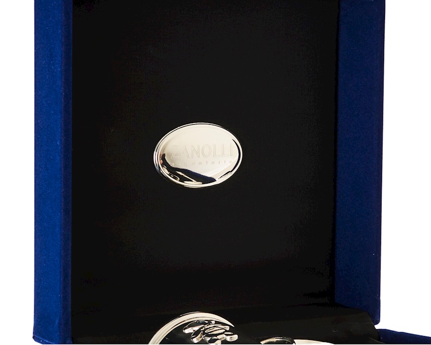 Set bimbo argento tre pezzi Selezione Zanolli