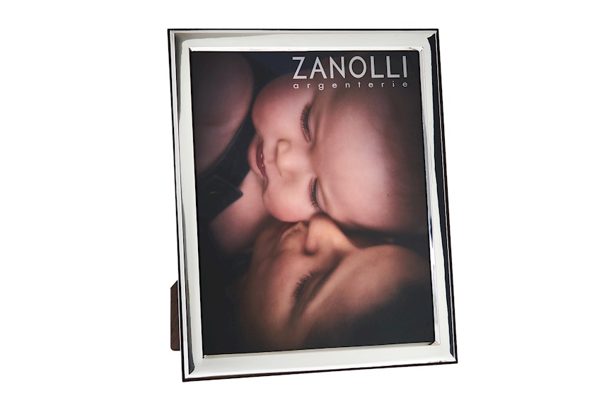 Picture frame silver with shiny band Selezione Zanolli