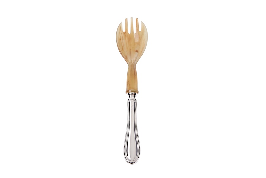 Salad fork nickel silver in English style Selezione Zanolli