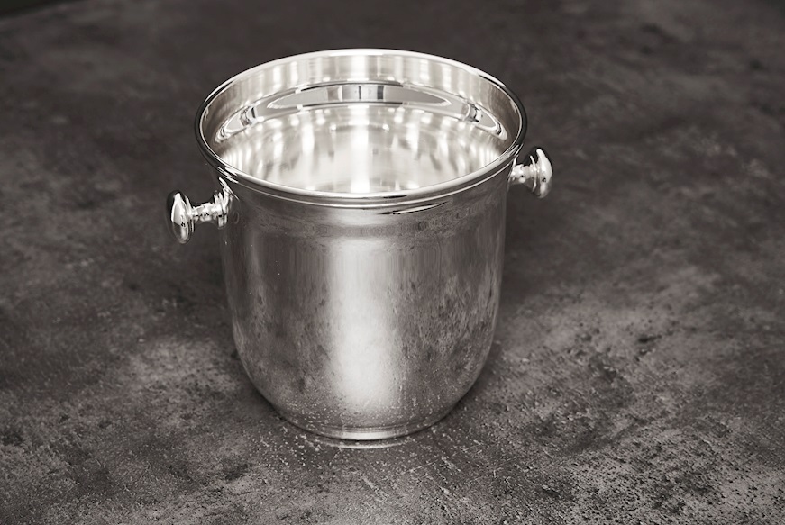 Selezione Zanolli Thermos ice bucket English silver with lid