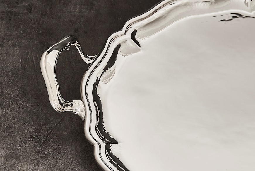 Tray silver in 700 style Selezione Zanolli
