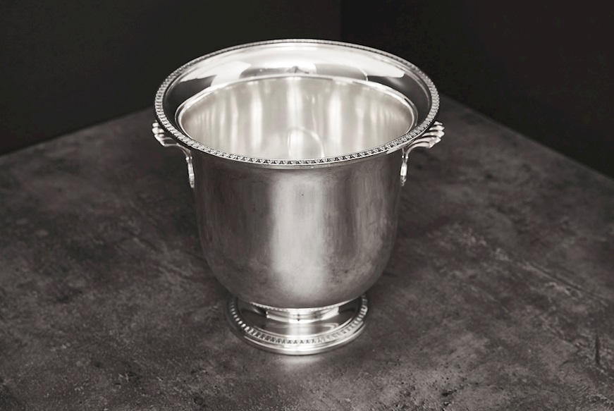 Ice Bucket silver in Empire style Selezione Zanolli