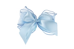 Favor Sugared Almonds light blue bow Selezione Zanolli