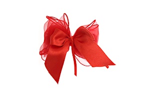 Favor Sugared Almond with red bow Selezione Zanolli