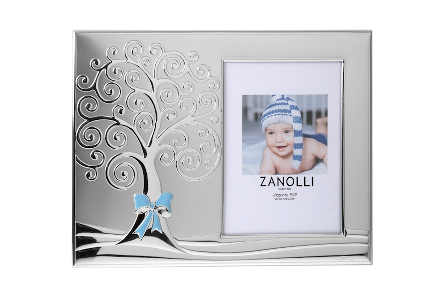 Picture frame Tree of Life light blue Selezione Zanolli