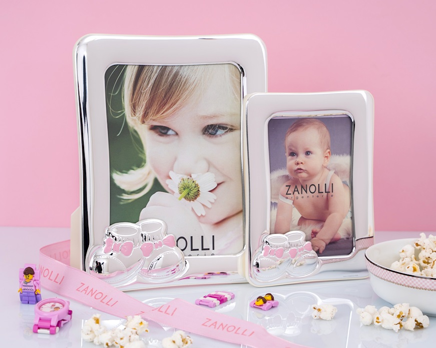 Cornice Scarpine argento pvd scarpine rosa Selezione Zanolli