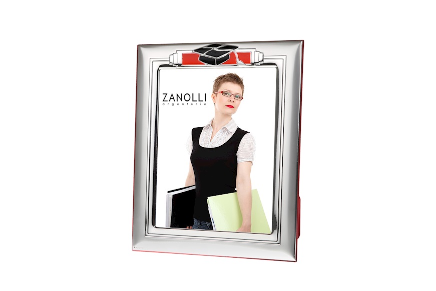 Idea regalo Laurea Cornice della Laurea argento bilaminato Selezione Zanolli