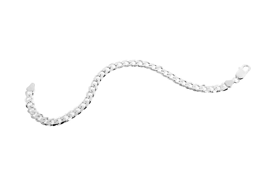 Bracelet silver with groumette chain Selezione Zanolli