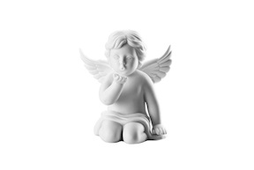 Angel kissing hand porcelain Rosenthal