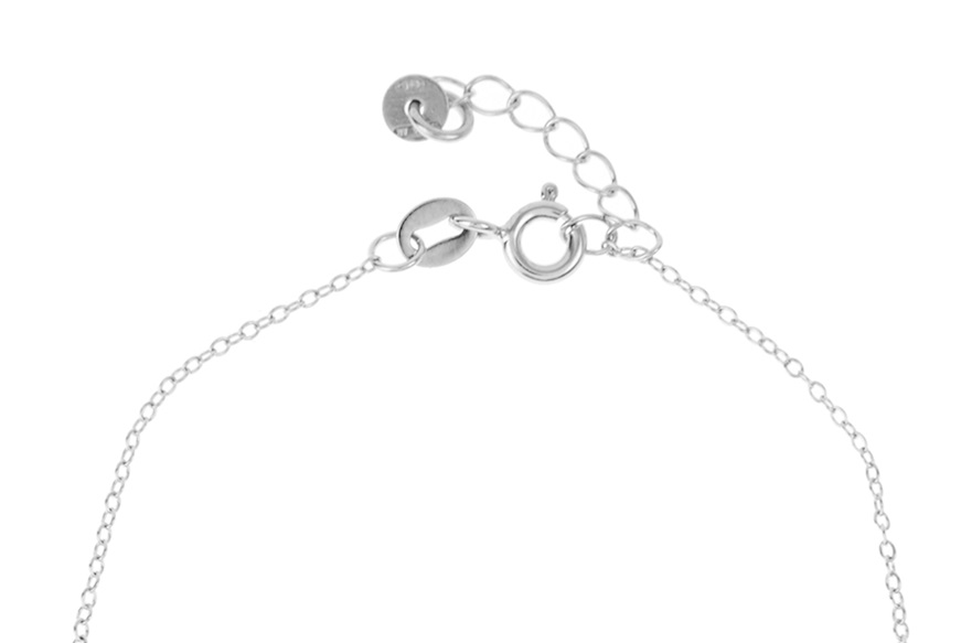 Bracelet Wing silver with white zircons Selezione Zanolli