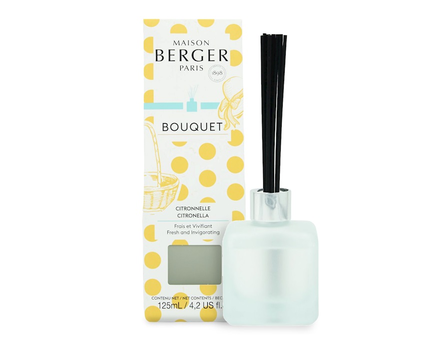 Bouquet profumatore Cube alla fragranza Citronella Maison Berger Paris