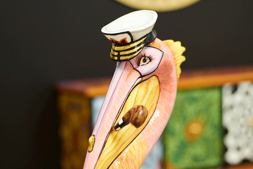 Pelican Petros L hand painted Tom's Drag