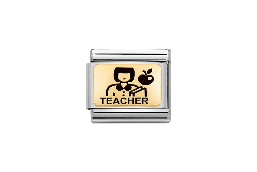 Teacher Composable acciaio e oro Nomination