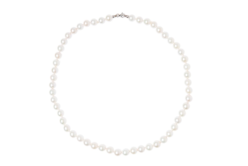 Necklace gold 750‰ and Akoya pearls Selezione Zanolli