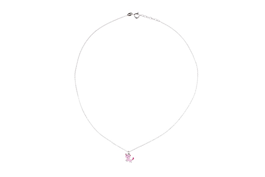 Collana bimba Gatto argento Selezione Zanolli
