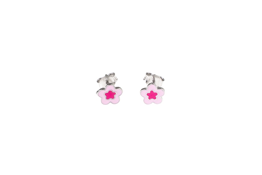Orecchini bimba Fiori argento Selezione Zanolli