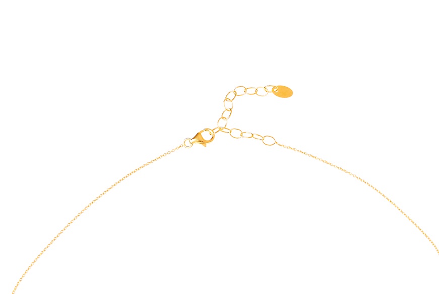 Necklace silver with coral pendant Selezione Zanolli