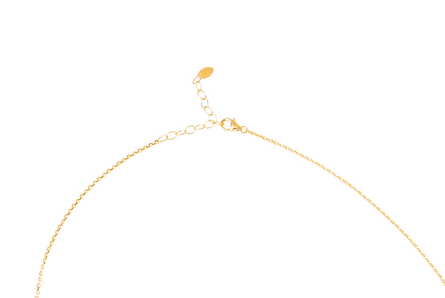 Necklace silver with white zircons Selezione Zanolli