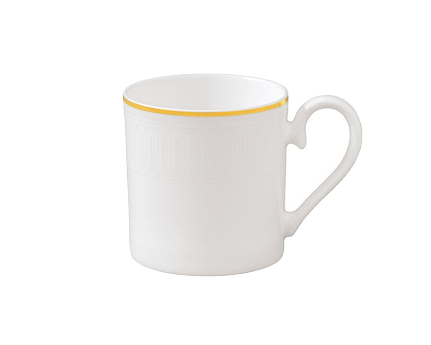 Tazza espresso Chateau Septfontaines porcellana con piatto Villeroy & Boch