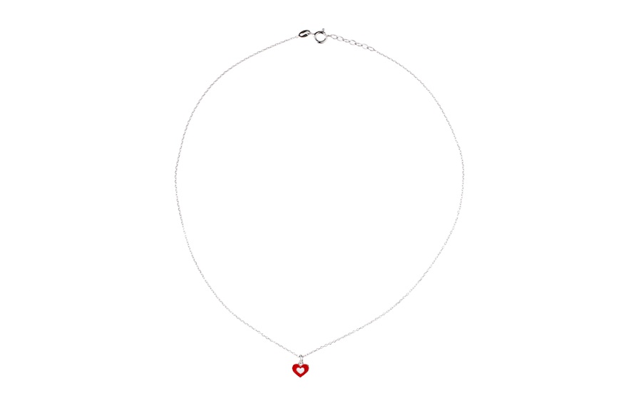 Collana bimba Cuore argento Selezione Zanolli