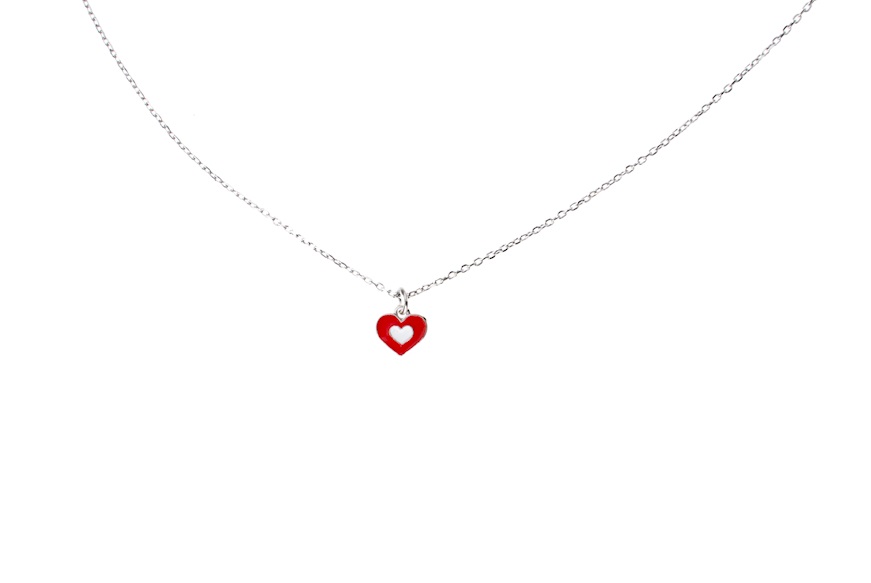 Collana bimba Cuore argento Selezione Zanolli