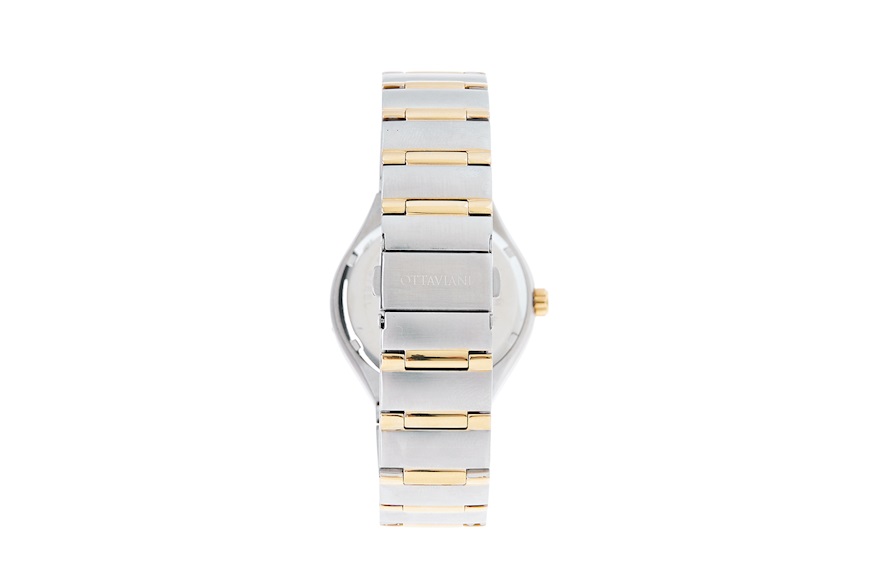 Watch steel with golden inserts Ottaviani