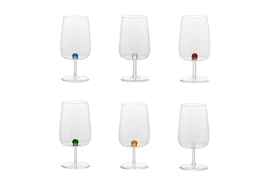 Goblet set Bilia 6 pieces Zafferano