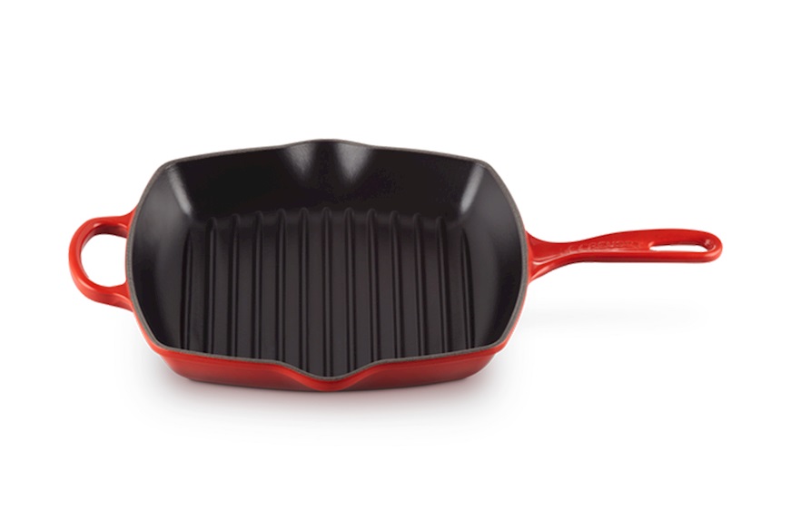 Grill Skillet Evolution cast iron cerise Le Creuset