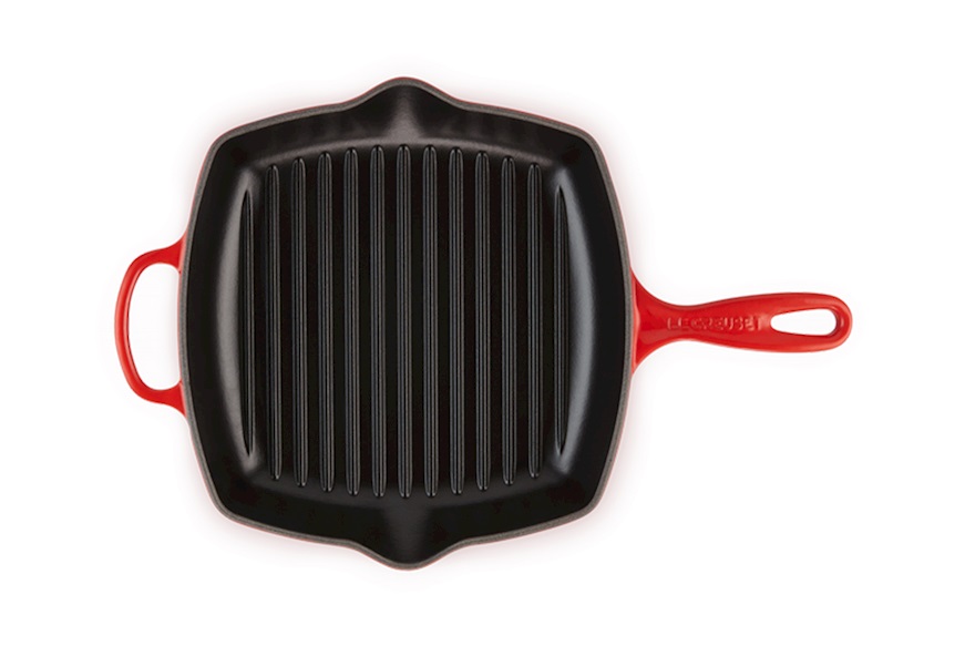Grill Skillet Evolution cast iron cerise Le Creuset