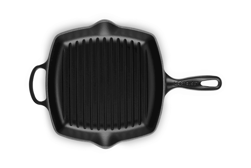 Bistecchiera quadrata Skillet Evolution ghisa nero matt Le Creuset
