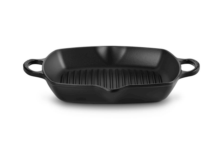 Square grill Evolution cast iron black Le Creuset
