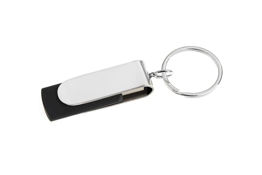 Usb keychain silver smooth with 16 giga memory Selezione Zanolli