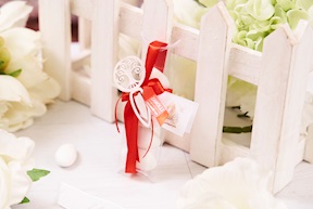 Bookmark Tree of Life silver with sugared almonds Selezione Zanolli
