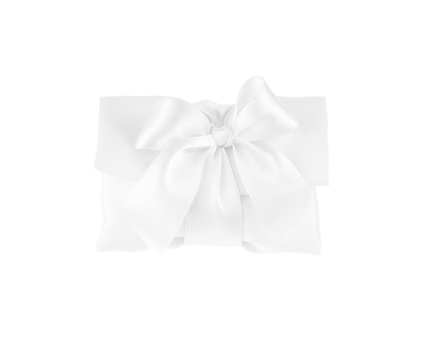 Bomboniera Spiga argento dorato con busta portaconfetti Selezione Zanolli